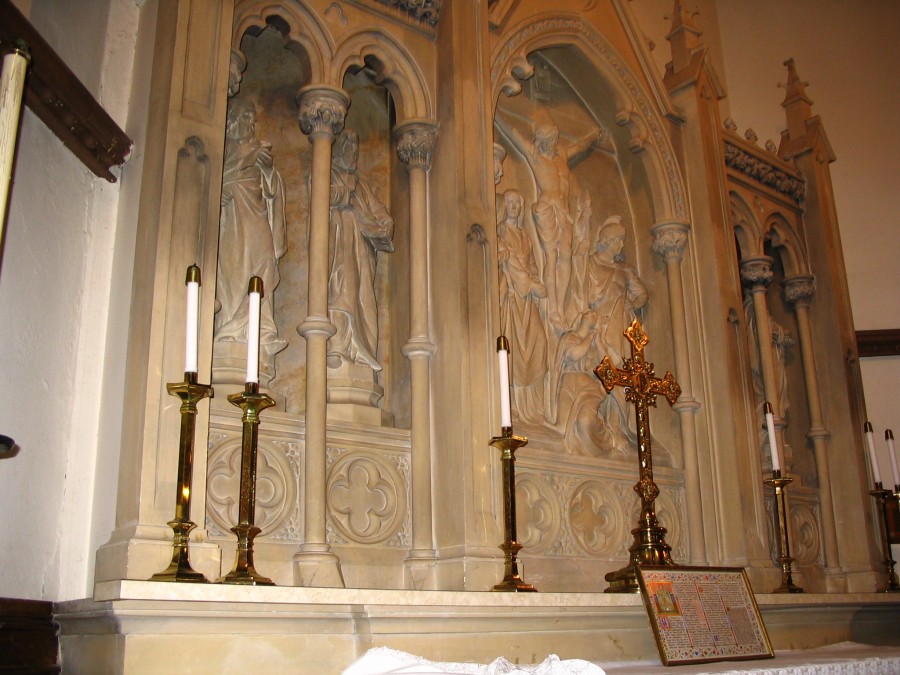 Limestone Altar Conservation: St. Thomas Church