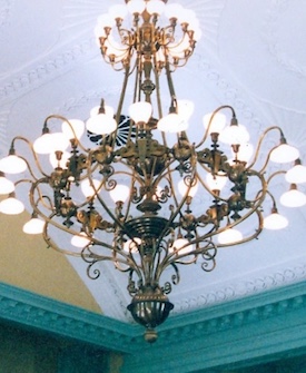 Light Fixture Conservation: Massachusetts State House