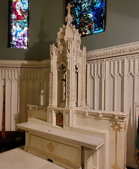 Marble Altar Conservation: St. Katherine Drexel 