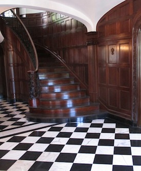 Mahogany Panel Restoration: Brookline Residence